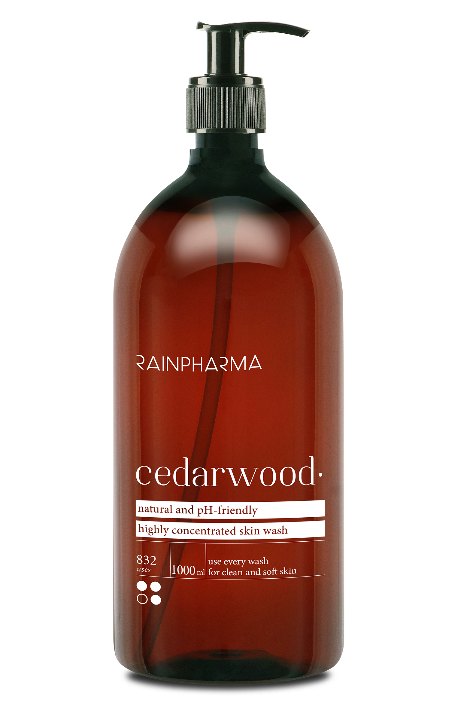 RainPharma Skin Wash Cedarwood