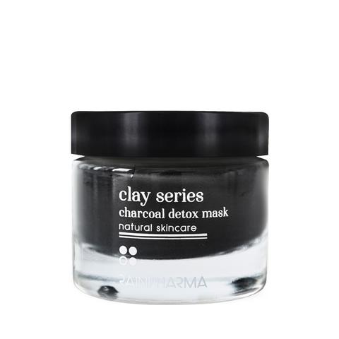 clay series charcoal detox mask rainpharma
